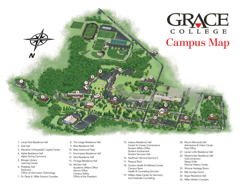 ý Campus Map 2021